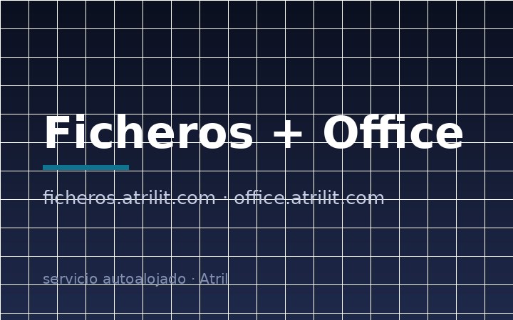 Portada de Ficheros + Office
