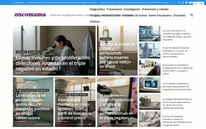 Portada de Oncomama
